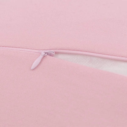 Throw Pillow Decorative Soft round Pillows 3D Accent Flower Pillows Handmade Cushion for Bed Sofa Home Bedding 12 Inch Bright Pink