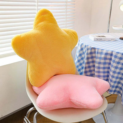 19.7In Star Pillow, Star Cushion, Cute Star Pillow Pink Star Shaped Pillows, Super Soft Star Throw Pillows Fluffy Star Plush Pillow Cushion for Chair Decoration for Adult Child Gift Pink