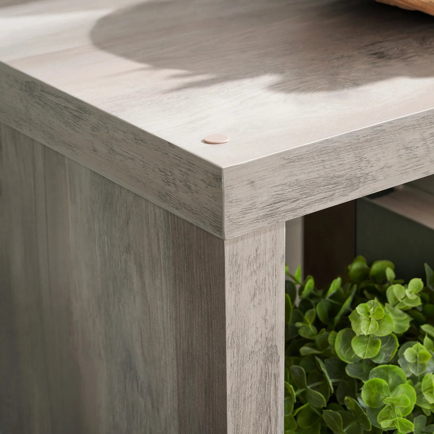 12 Cube Storage Organizer, Rustic Gray