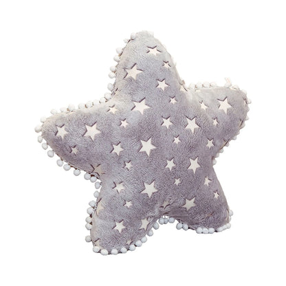 Decorative Star Pillow! Soft & Fluffy Star and Moon Pillow. Soft Plush Cute Throw Pillows for Bedroom Décor. Fun Pillows for Teepee Tent
