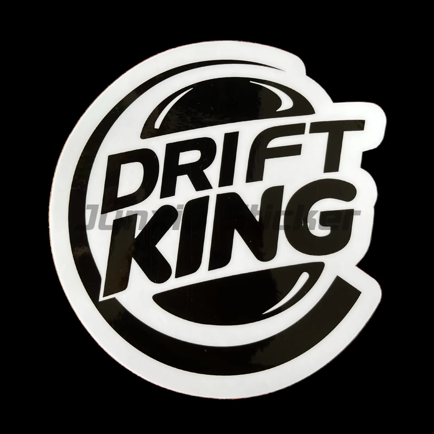 Retro DRIFT KING Spoof Funny JDM Drift Vinyl Car Sticker Cover Scratch Decal Motorcycles Car Accessories